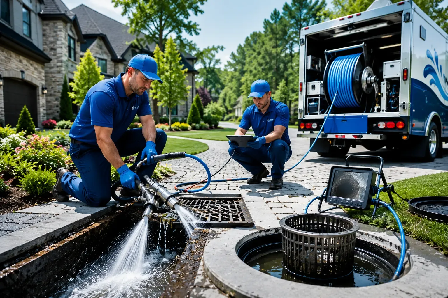 Local outdoor drain cleaning professionals in Norway, ME